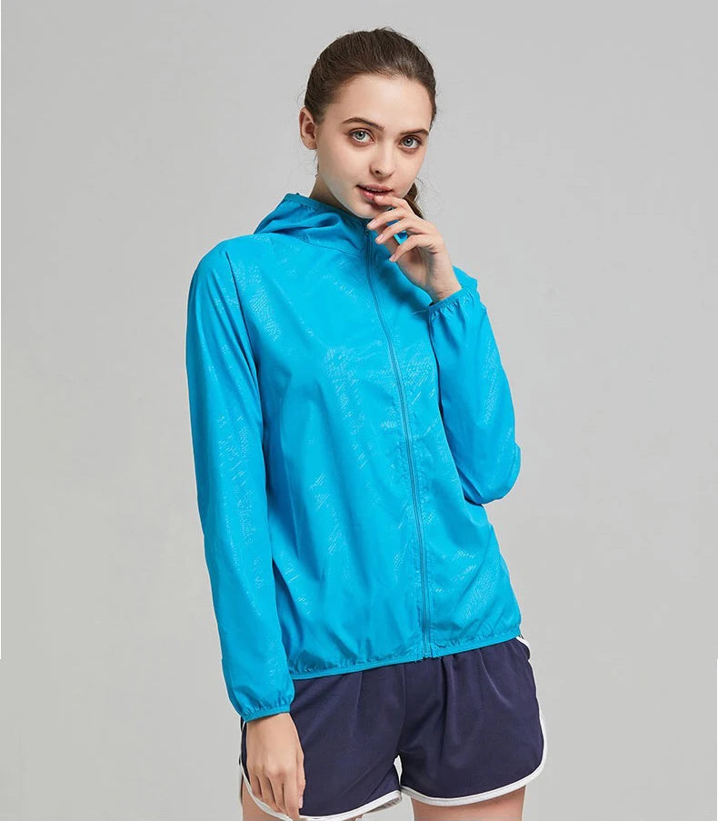 Unisex Waterproof Hiking Jacket – Quick-Dry Outdoor Windbreaker